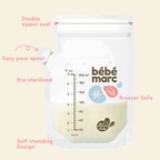 Breast milk Storage Bag – Temperature Sensing (30 pcs)