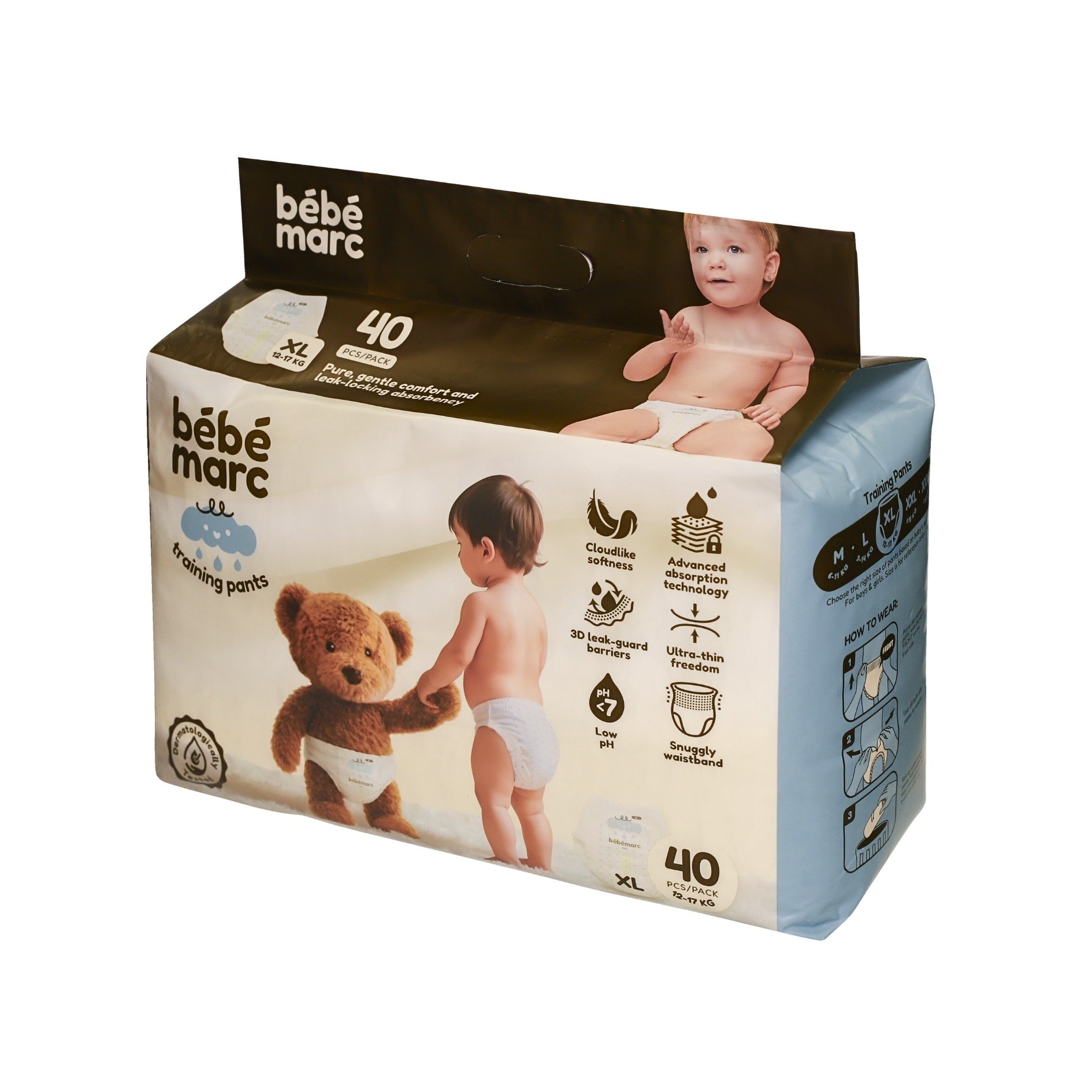 Ultra-Thin Training Pants – OEKO-TEX Certified & pH Balanced, Dermatologically Tested