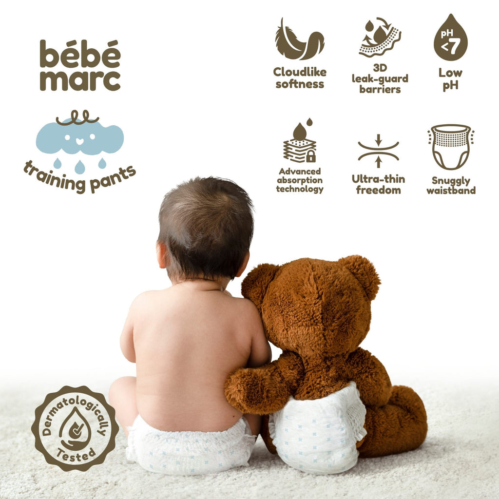 Ultra-Thin Training Pants – OEKO-TEX Certified & pH Balanced, Dermatologically Tested